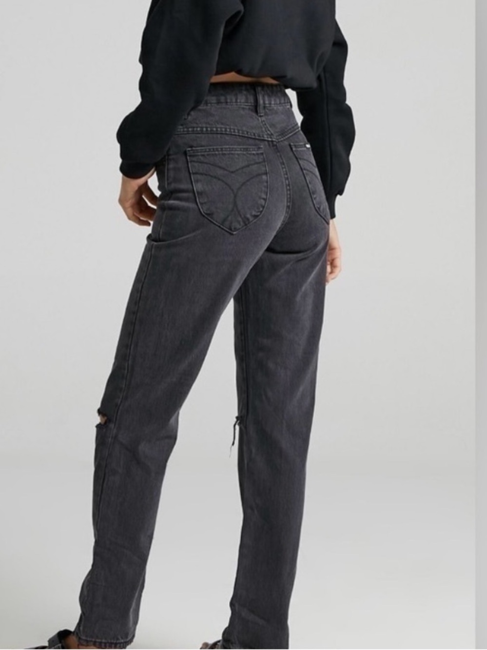 ROLLAs High Rise Straight Jeans- Size 28 - Picture 3 of 12